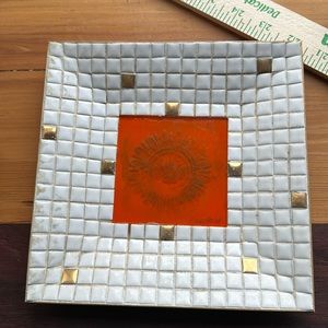 Vintage mcm vintage George’s briard tiled plate